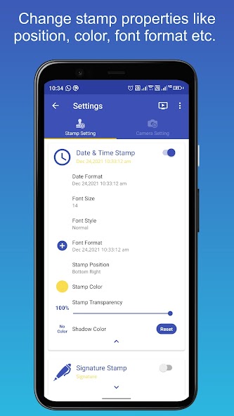 PhotoStamp Camera Mod  Screenshot 3