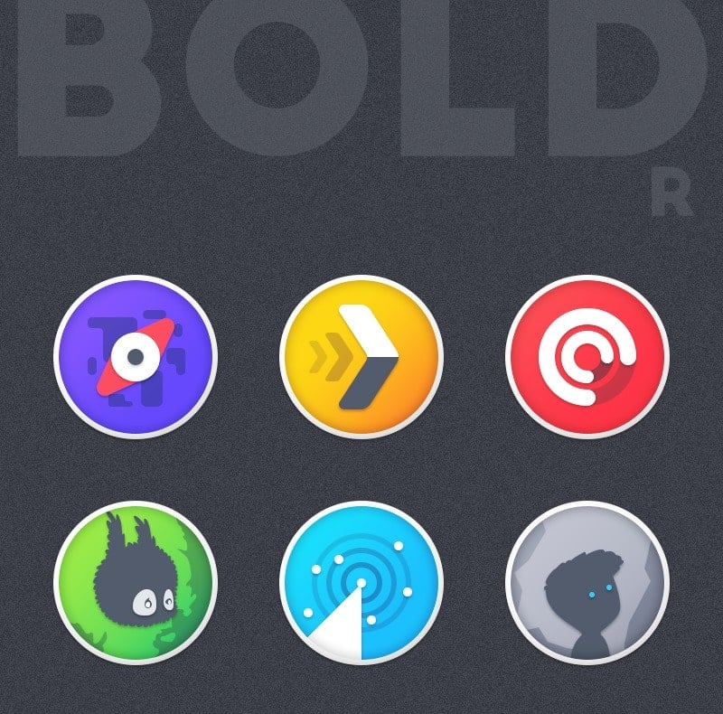 Boldr Icon Pack  Screenshot 3