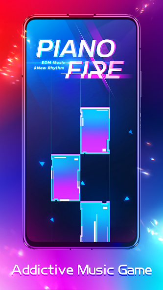 Piano Fire: Edm Music & Piano Mod  Screenshot 1