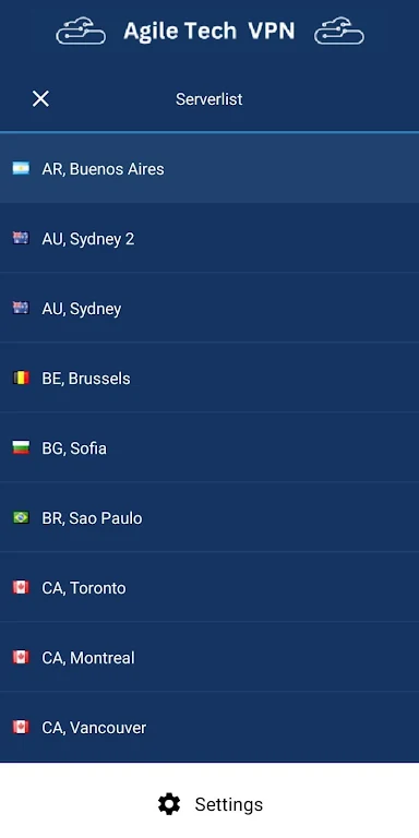 Agile Tech VPN  Screenshot 3