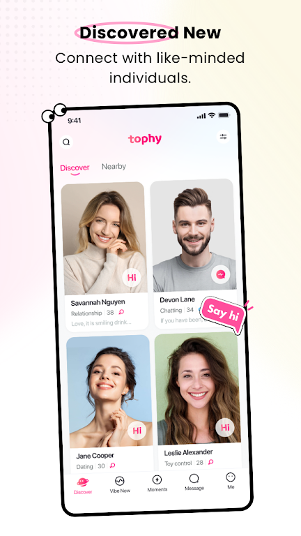 Tophy - Match,Chat,Dating  Screenshot 1