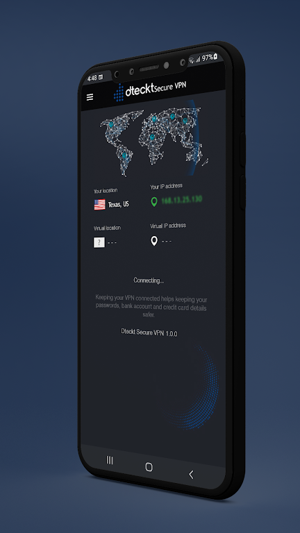 Dteckt Secure VPN  Screenshot 4