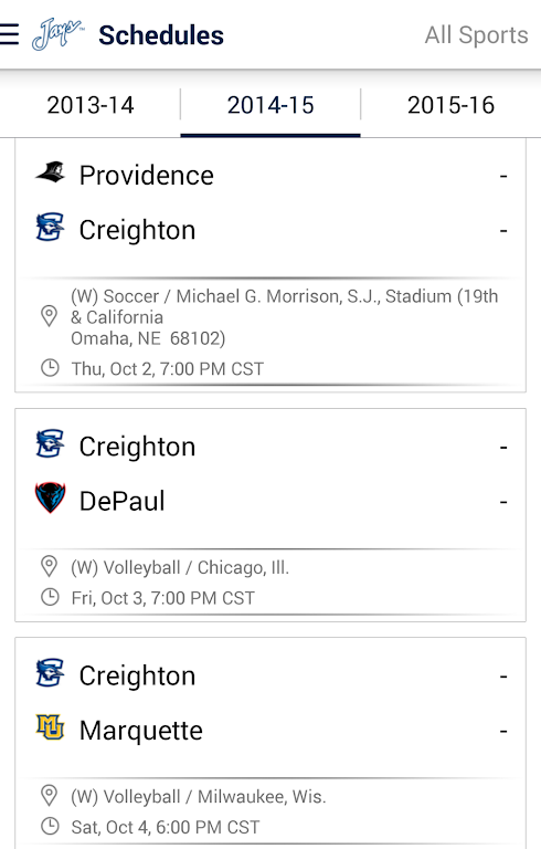 GoCreighton  Screenshot 3