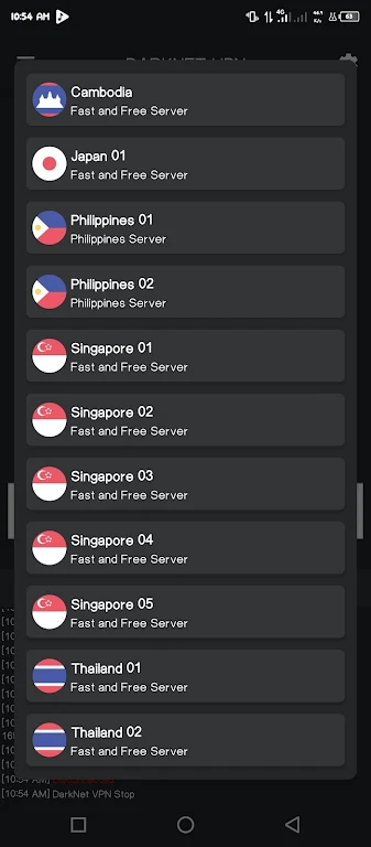 DarkNet VPN  Screenshot 3