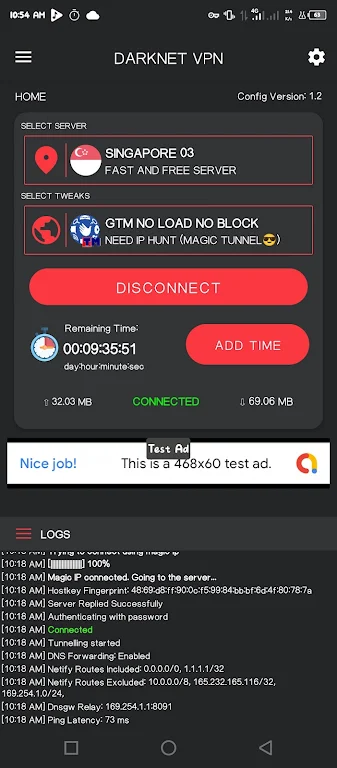 DarkNet VPN  Screenshot 4