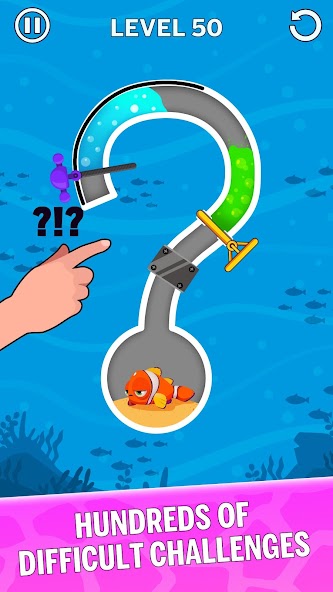 Water Puzzle - Fish Rescue Mod  Screenshot 3