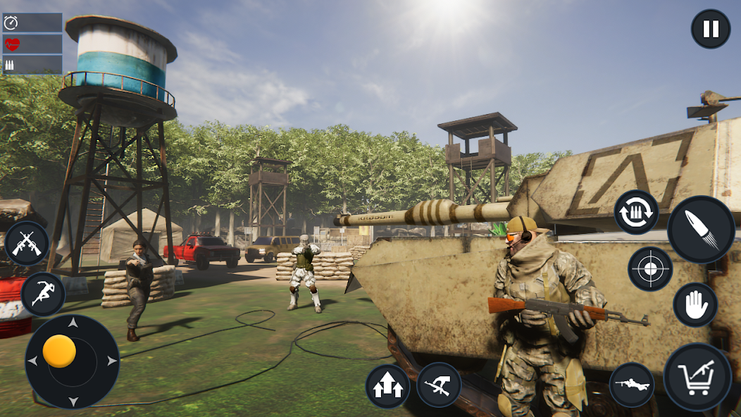 Real Commando Secret Missions Mod  Screenshot 1