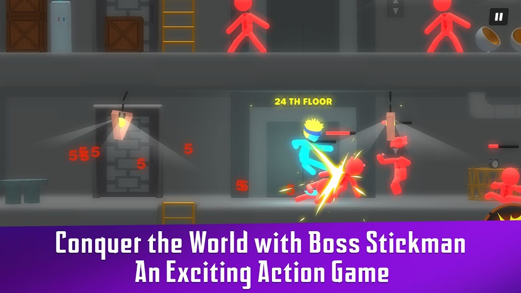 Boss Stick man Mod  Screenshot 2