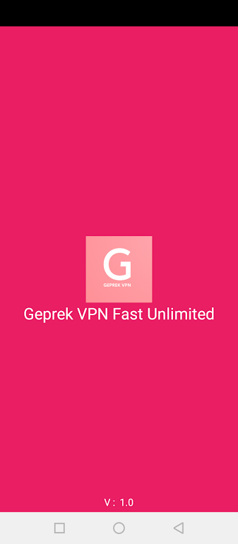 Geprek VPN Fast Unlimited  Screenshot 1