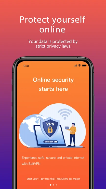 Bolt VPN - Fast & Secure  Screenshot 3