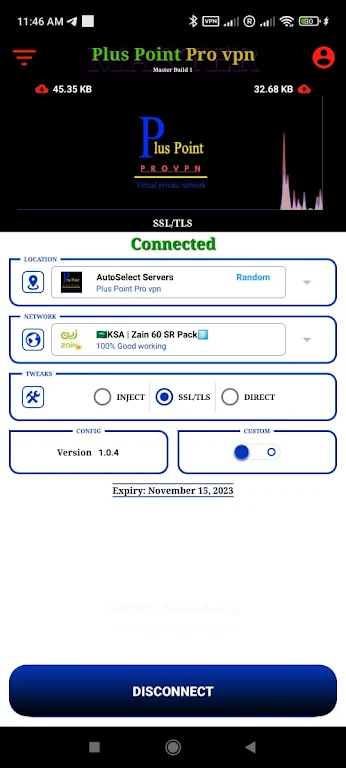 Plus Point Pro vpn  Screenshot 1