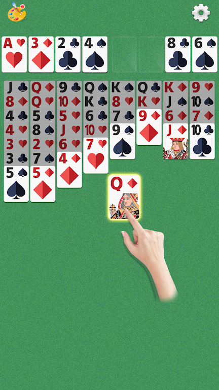 Freecell Solitaire Offline  Screenshot 1