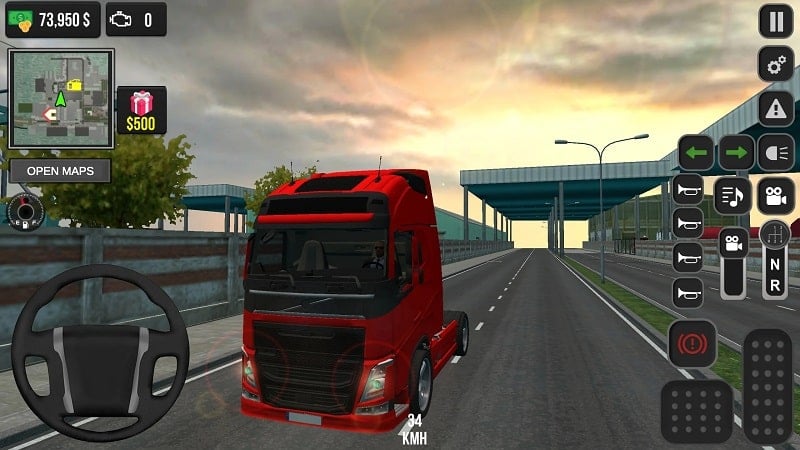 Real Truck Simulator  Screenshot 1