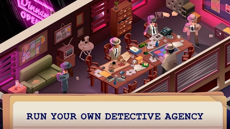 Idle Crime Detective Tycoon  Screenshot 2