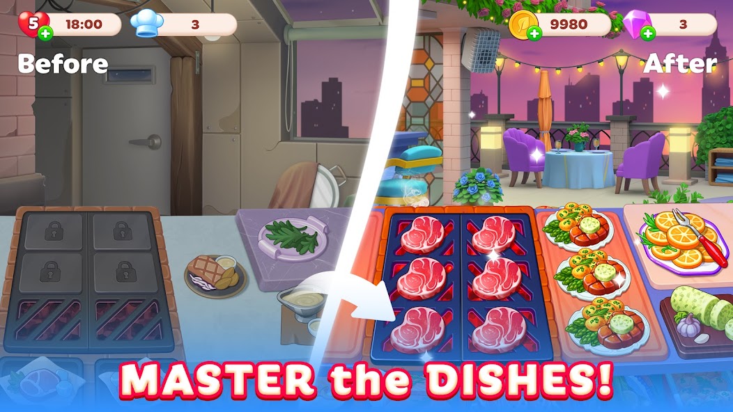 Chef & Friends: Cooking Game Mod  Screenshot 4