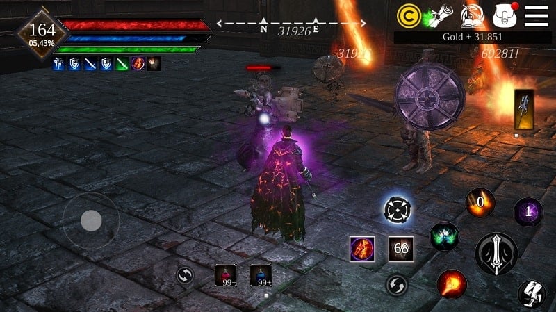 WR: Legend Of Abyss RPG  Screenshot 4