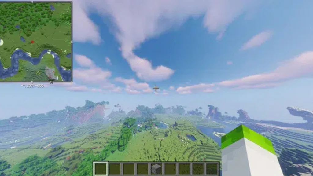 Xaeros Minimap Mod Minecraft  Screenshot 1