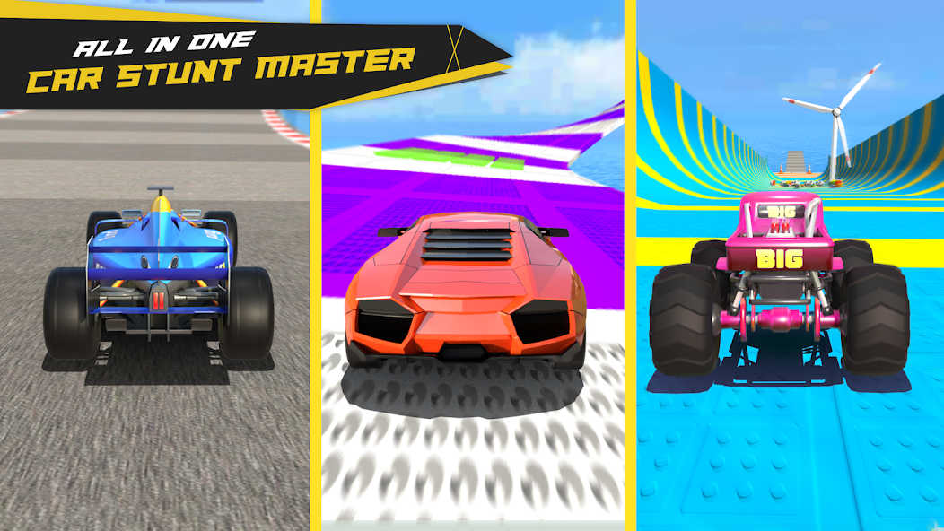 GT Car Stunt 3D: Car Driving Mod  Screenshot 2