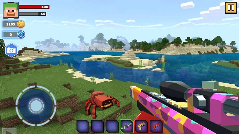 Fire Craft: 3D Pixel World  Screenshot 3