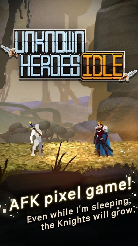 Unknown Heroes Idle  Screenshot 1