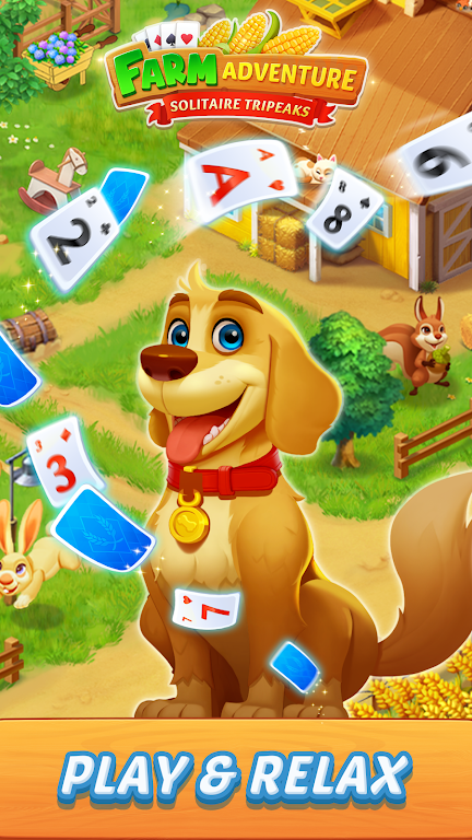 Solitaire Farm Adventure  Screenshot 1