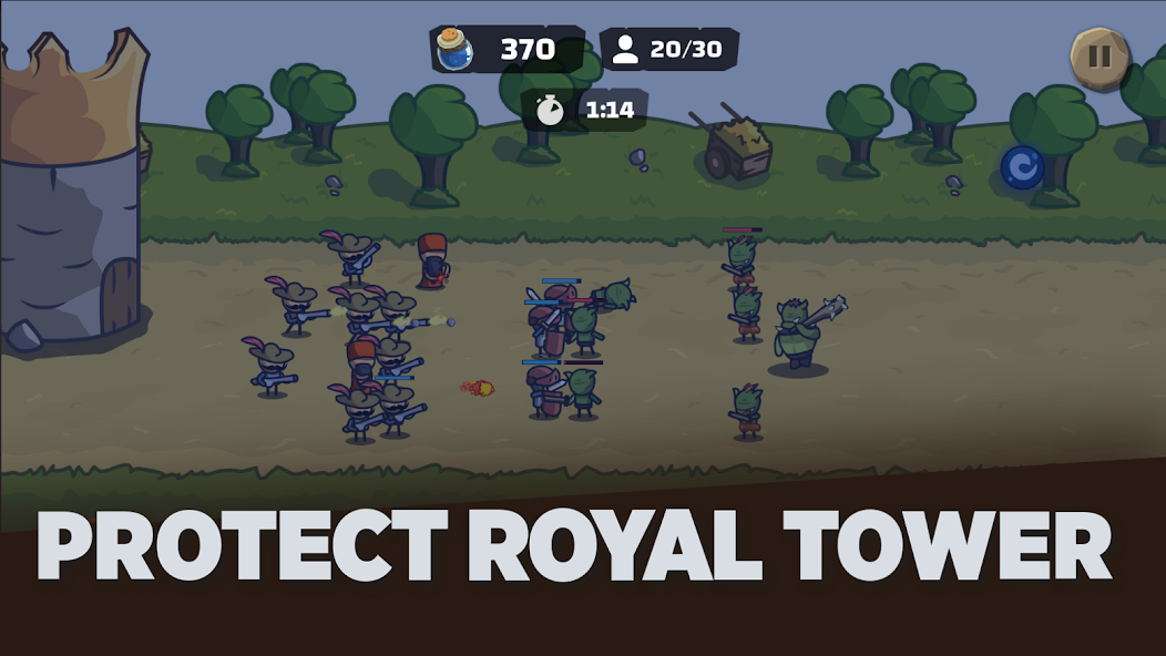 Tower Royale: Stick War Online Mod  Screenshot 2