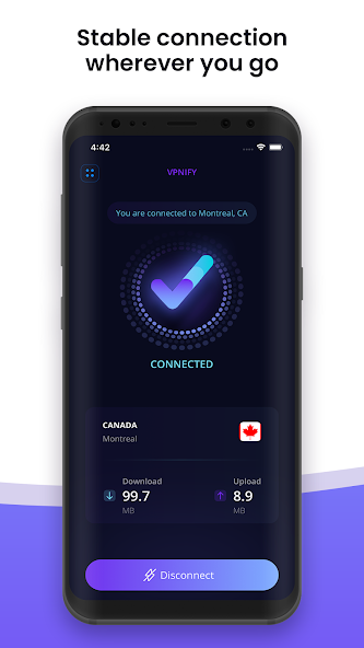 vpnify - Unlimited VPN Proxy Mod  Screenshot 3