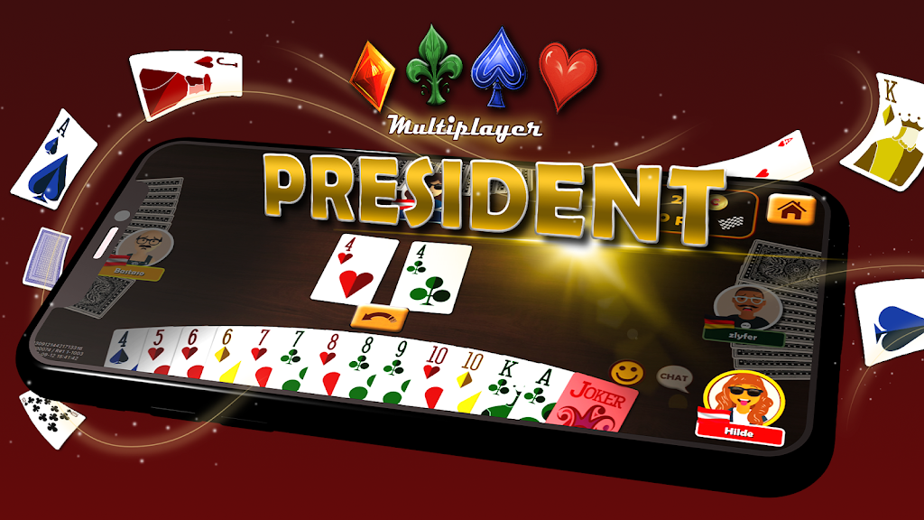 President Card Game Online  Screenshot 1