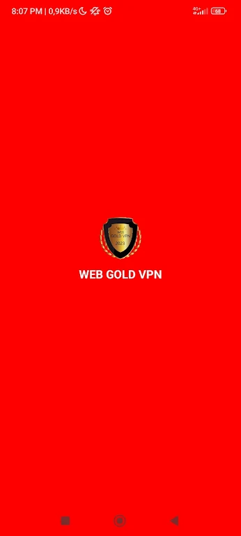 WEB GOLD VPN  Screenshot 1