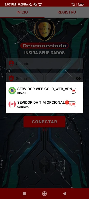 WEB GOLD VPN  Screenshot 3