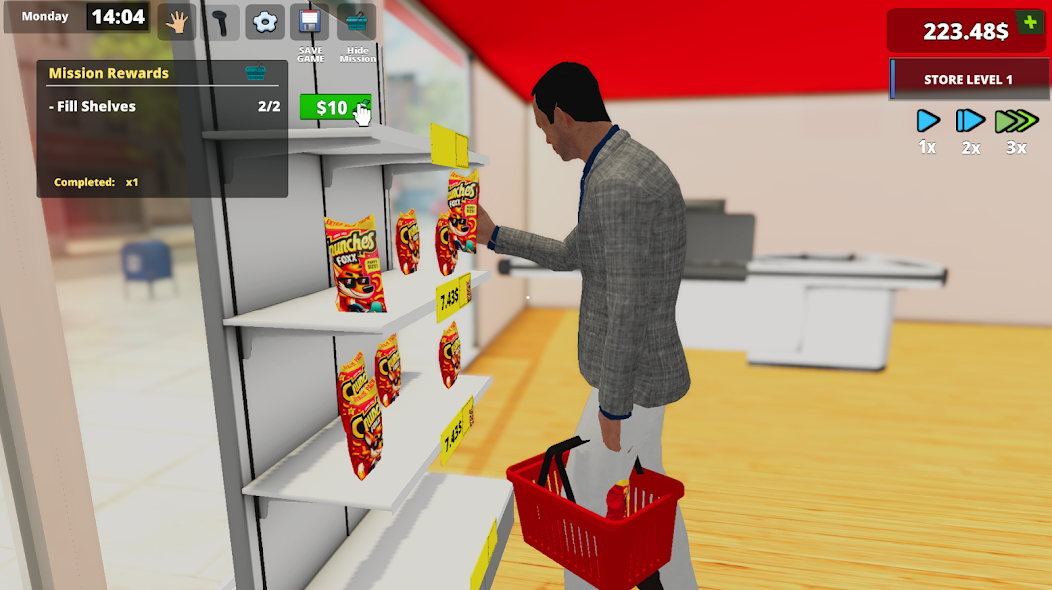 Retail Supermarket Simulator Mod  Screenshot 1