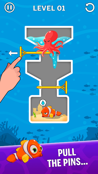 Water Puzzle - Fish Rescue Mod  Screenshot 1