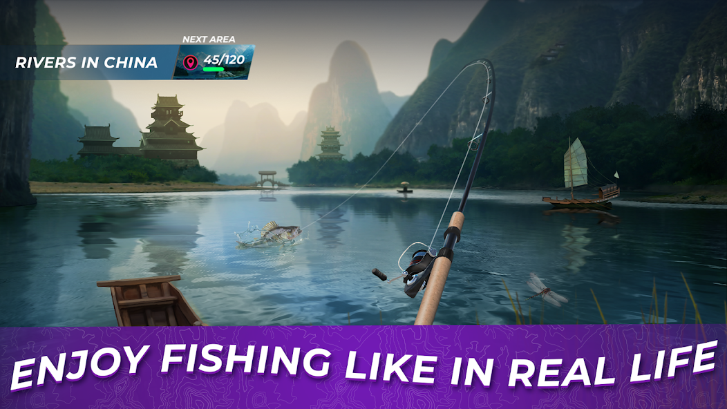 Fishing Rival: Fish Every Day! Mod  Screenshot 2