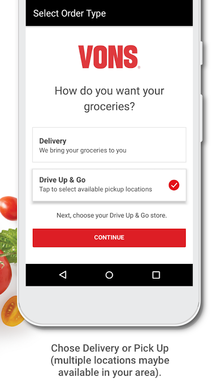 Vons Delivery & Pick Up  Screenshot 3