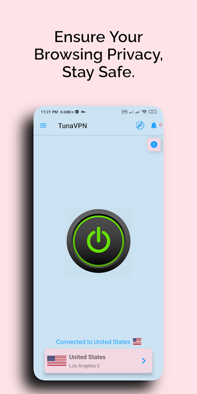 TunaVPN | Fast & Secure VPN  Screenshot 1