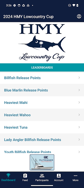 HMY Lowcountry Cup  Screenshot 1