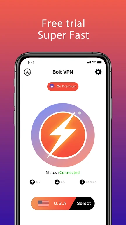 Bolt VPN - Fast & Secure  Screenshot 1