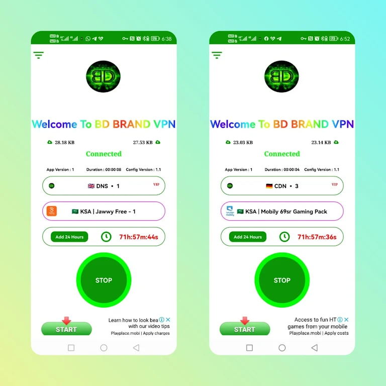 BD BRAND VPN  Screenshot 2