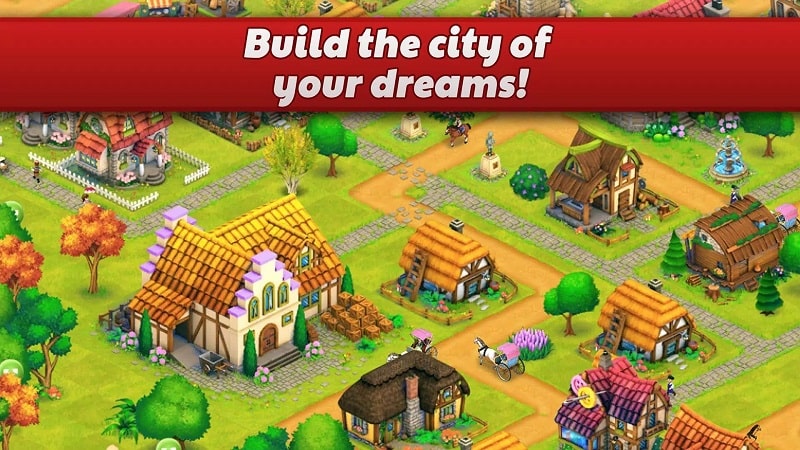 Town Village Farm Build City  Screenshot 2