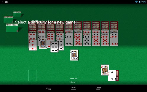 Avalon Spider Solitaire  Screenshot 1