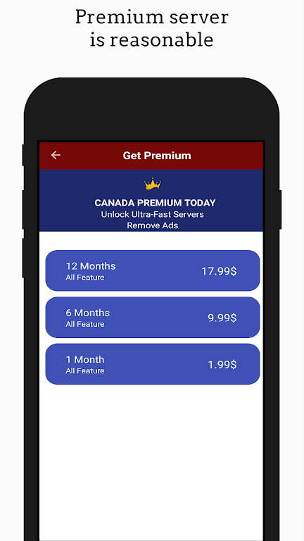 Canada VPN 2023:Get Canada IP  Screenshot 2