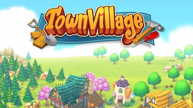 Town Village Farm Build City  Screenshot 1