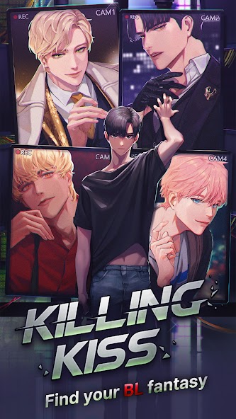 Killing Kiss : BL dating otome Mod  Screenshot 1