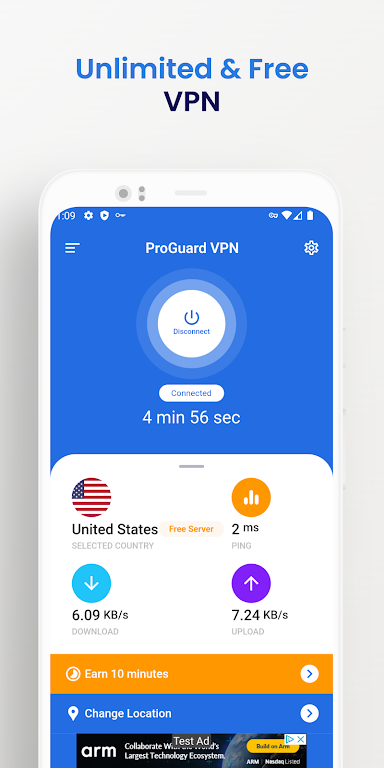 ProGuard VPN: Ultimate Privacy  Screenshot 2