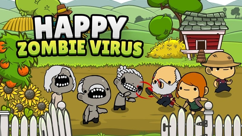 Happy Zombie Virus  Screenshot 1