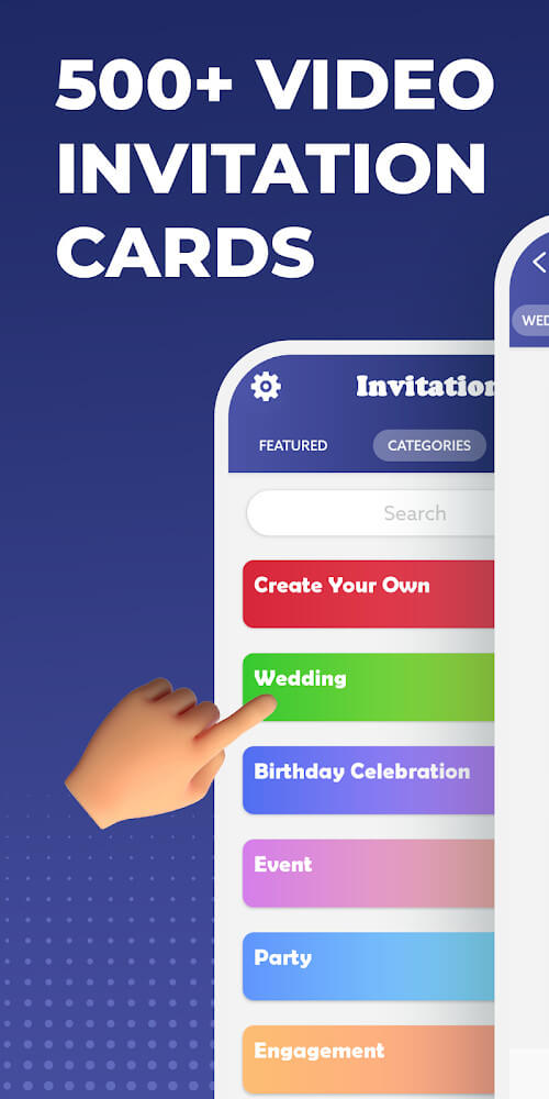 Video Invitation Maker Mod  Screenshot 1