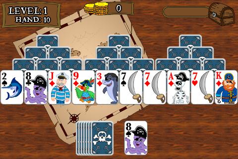 Pirate TriPeaks Solitaire  Screenshot 2