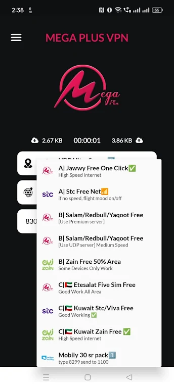 Mega  Plus Vpn  Screenshot 4