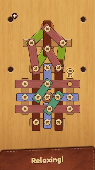 Nuts & Bolts Wood Puzzle Mod  Screenshot 1