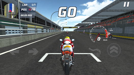 Real Moto Racing: Race 3D Mod  Screenshot 1